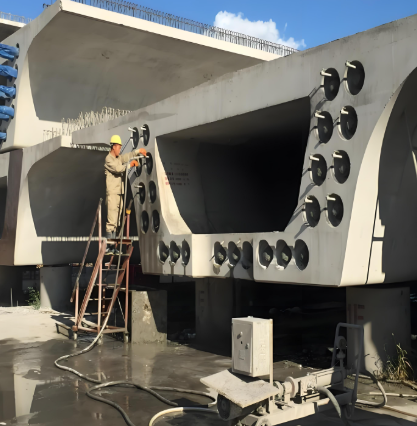 明光压浆料施工流程及注意事项